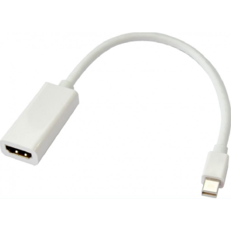 Astrotek Mini DisplayPort DP to HDMI Cable 15cm - 20 pins Male to Female 1080P Adapter Converter for Macbook Pro Air iMac Mic