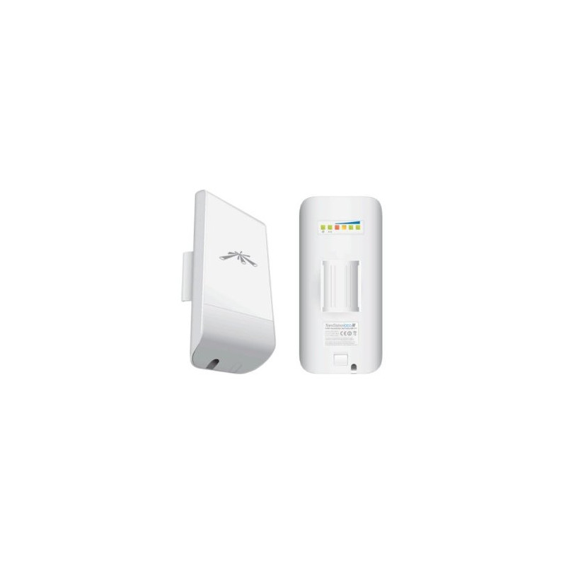 Ubiquiti airMAX Nanostation LOCO M 2.4GHz Indoor/Outdoor CPE - Point-to-Multipoint(PtMP) application - Includes PoE Adapter