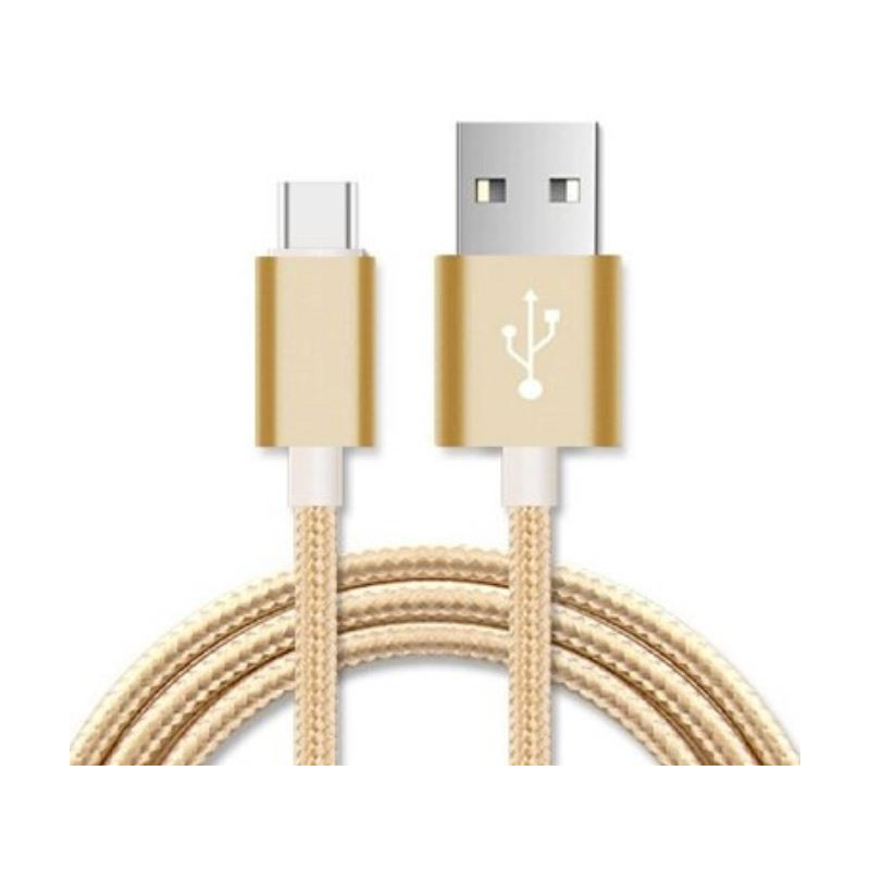 Astrotek 2m Micro USB Data Sync Charger Cable Cord Gold Color for Samsung HTC Motorola Nokia Kndle Android Phone Tablet & Dev