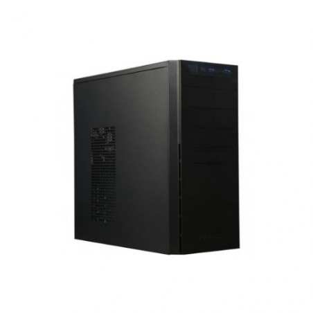 Antec VSK4000B-U3 - Black, Mini Tower, ATX/Micro-ATX/Mini-ITX, 2× USB 3.0, 1× 120mm Rear Fan, 5× 3.5' Bays, Black, 2-Yr Wt