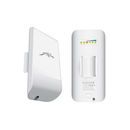 Ubiquiti airMAX Nanostation LOCO M 2.4GHz Indoor/Outdoor CPE - Point-to-Multipoint(PtMP) application - Includes PoE Adapter