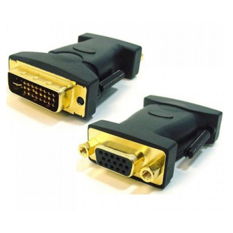 Astrotek DVI to VGA Adapter Converter 24 5 pins Male to 15 pins Female Gold Plated