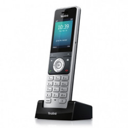 Yealink W56H Cordless DECT IP Phone Handset, Wireless, HD Audio Quality, Quick USB Charging, High-end ID design, Microsoft SI