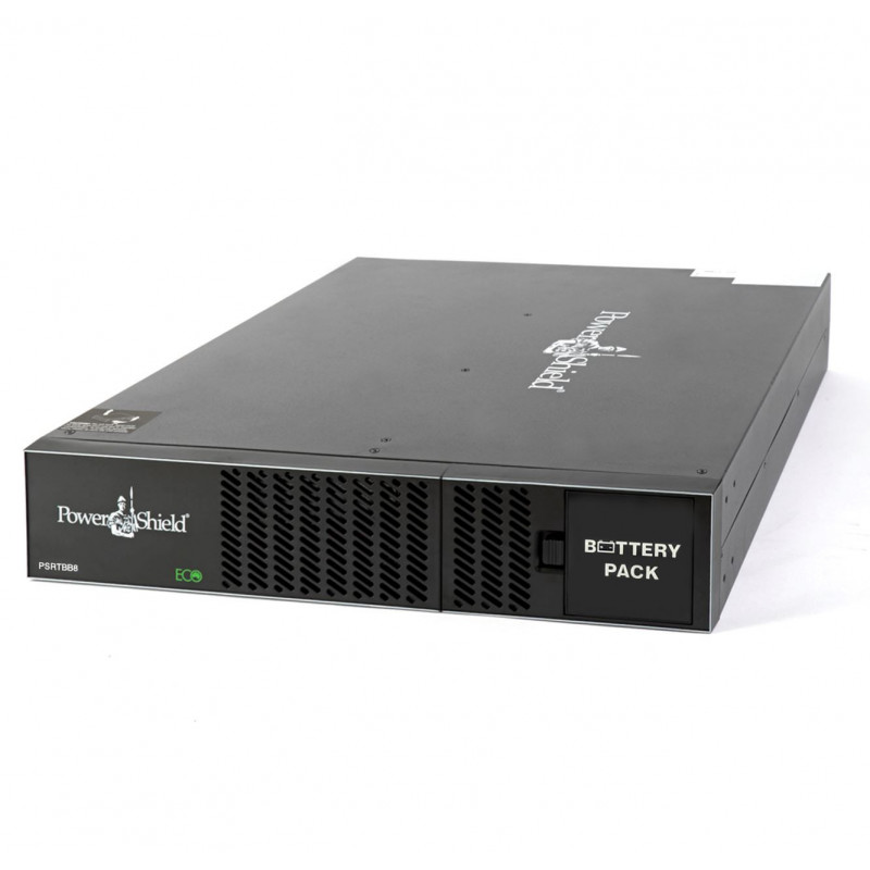 PowerShield Extended Battery Module for PSCRT2000 & PSCERT2000SB, 2U, 8 batteries, enhances runtime and reliability