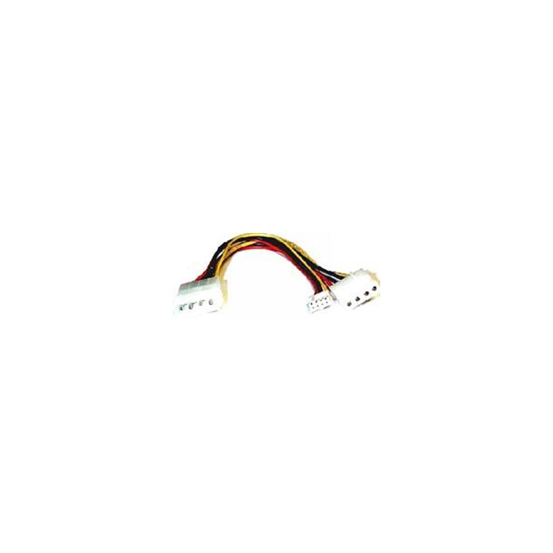 8ware Power Splitter to Hard & FDD   Floppy drv 1x Molex (Female) to 2x Molex (Male)   1x Floppy (Female) 30cm cable