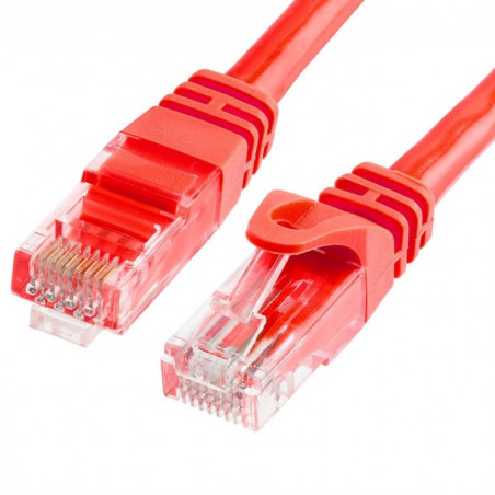 Astrotek CAT6 Cable 1m - Red Color Premium RJ45 Ethernet Network LAN UTP Patch Cord 26AWG CU Jacket
