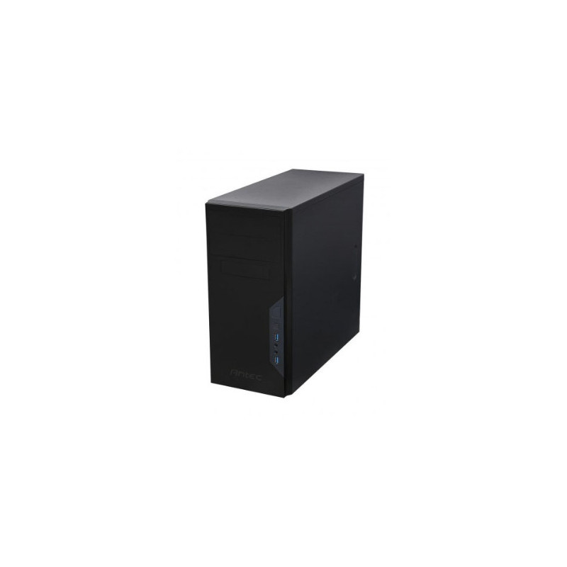 Antec VSK3000B-U3 - Black, Mini Tower, Micro-ATX/Mini-ITX, 2× USB 3.0, 1× 92mm Rear Fan, 4 Expansion Slots, Thermally Advan
