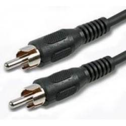 8Ware 3.5 Streo Plug RCA Male to Male 1x PCA Plug shielded Vadio Cable for Multi Device 2m Cable