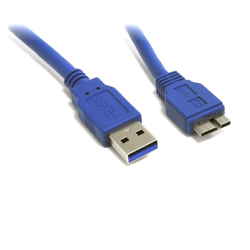 8Ware USB 3.0 to Micro USB Cable 2m Type A to Type B Male to Male for Charging or Data Sync Mobile Devices Phone Tablet PDA G