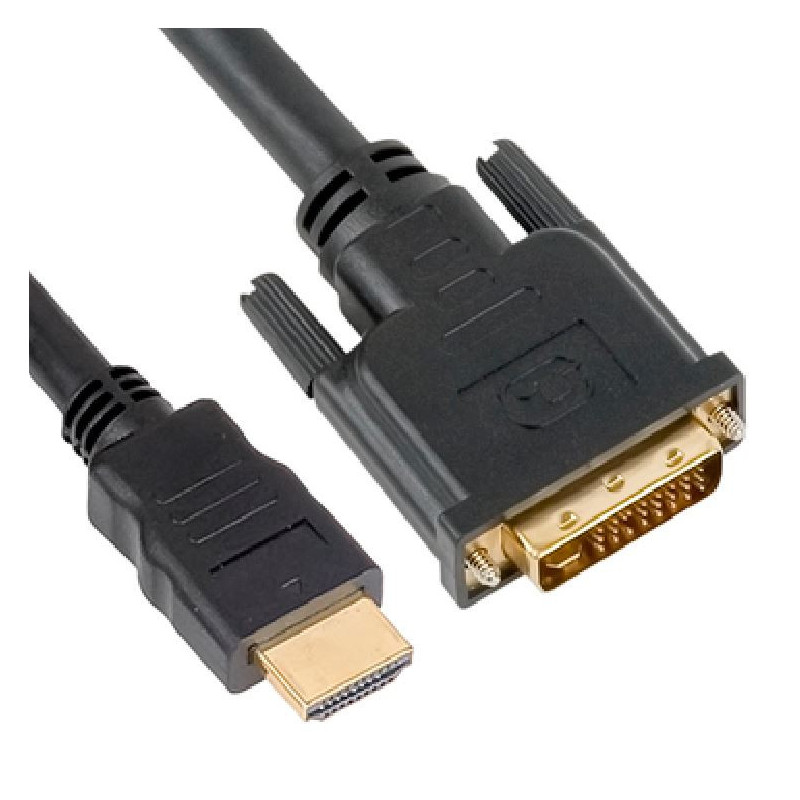 Astrotek 3m HDMI to DVI-D Adapter Converter Cable - Male to Male 30AWG Gold Plated PVC Jacket for PS4 PS3 Xbox 360 Monitor PC