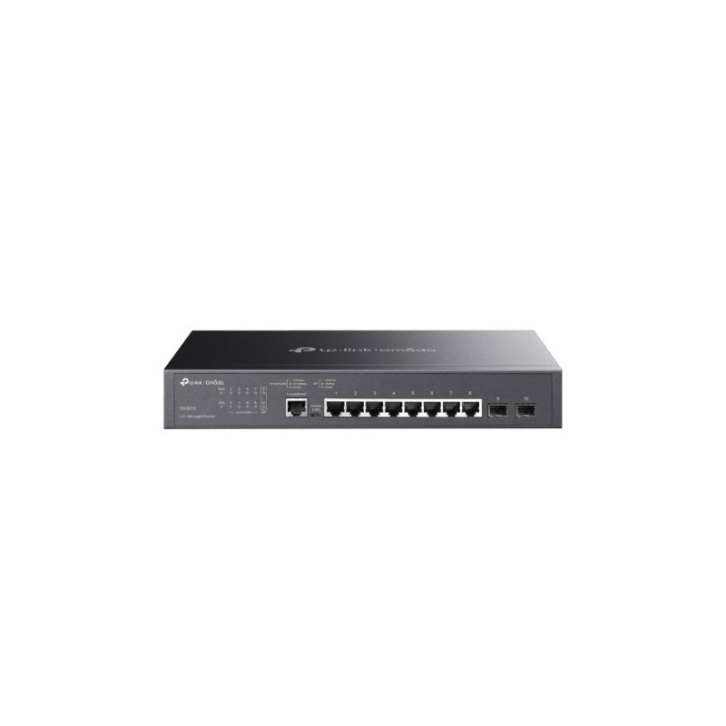 TP-Link SG3210  JetStream 8-Port Gigabit L2 Managed Switch with 2 SFP Slots Omada