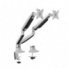 Brateck Dual Monitor Aluminum Interactive Counterbalance Monitor Arm Fit Most 13''-32''  Monitors Up to  9kg per screen VESA 