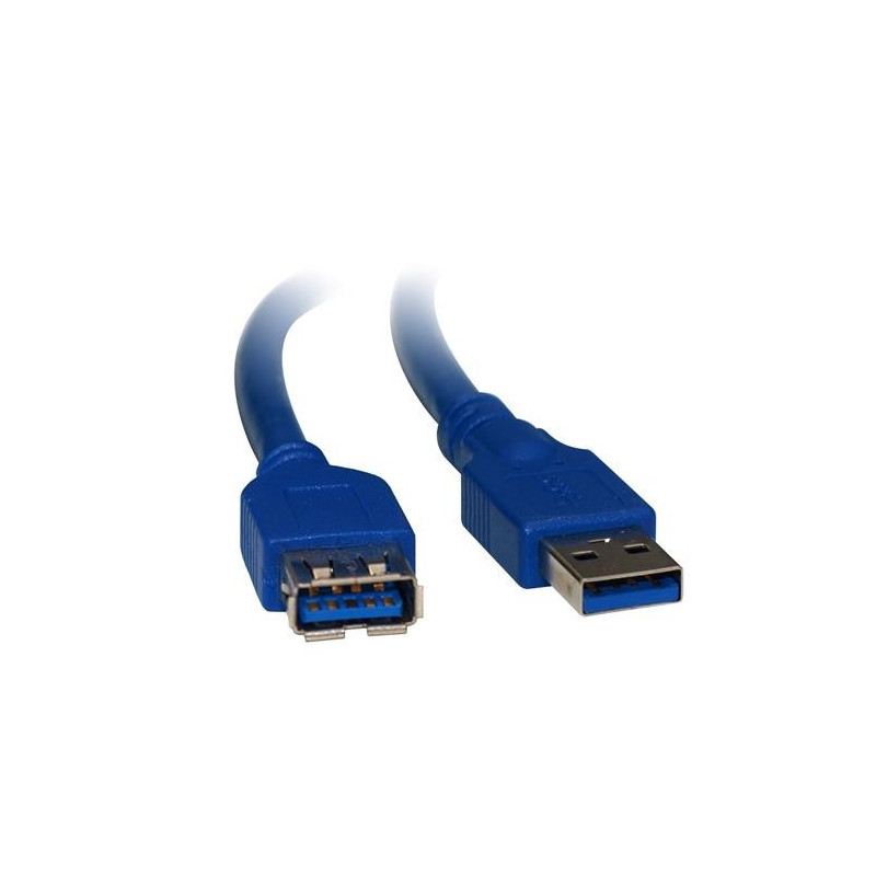 8Ware USB 3.0 Extension Cable 3m A to A Male to Female Blue