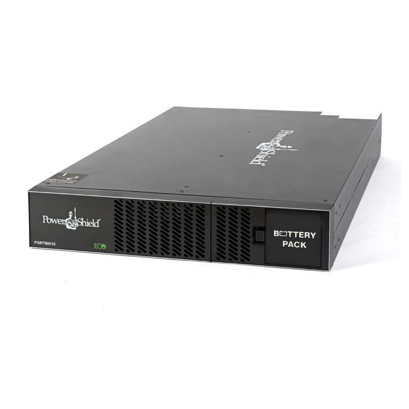 PowerShield Extended Battery Module for PSCERT6000L & PSCERT10KL, 2U, 16 batteries, enhances runtime and reliability