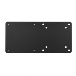 Brateck Vesa Compatible NUC mounting bracket, up to 3kg, Black colour, Steel Material, VESA Compatible, Weight Capacity:3kg