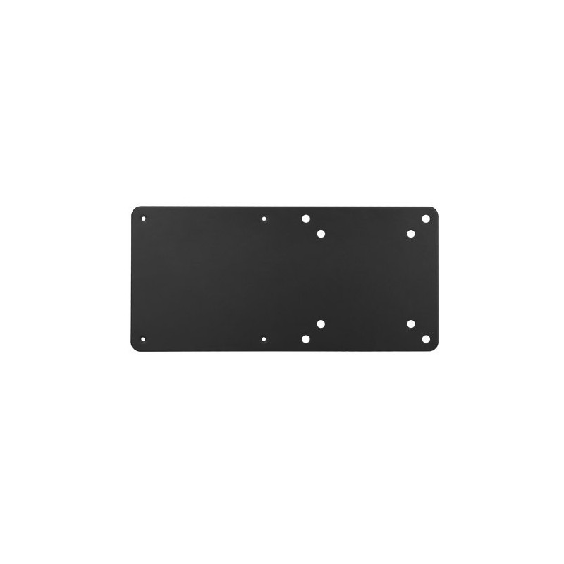 Brateck Vesa Compatible NUC mounting bracket, up to 3kg, Black colour, Steel Material, VESA Compatible, Weight Capacity:3kg