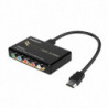 (LS)Simplecom CM505v2 Component (YPbPr   Stereo R/L) to HDMI Converter Full HD 1080p