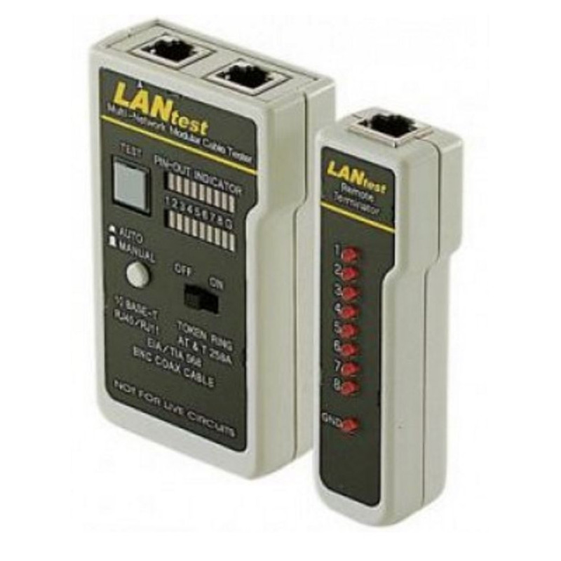 Astrotek RJ45 RJ11 Coaxial Network Ethernet LAN Phone Cable Tester Wire Tracker