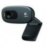 Logitech C270 3MP HD Webcam 720p/30fps, Widescreen Video Calling, Light Correc, Noise-Reduced Mic for Skype, Teams, Hangouts,