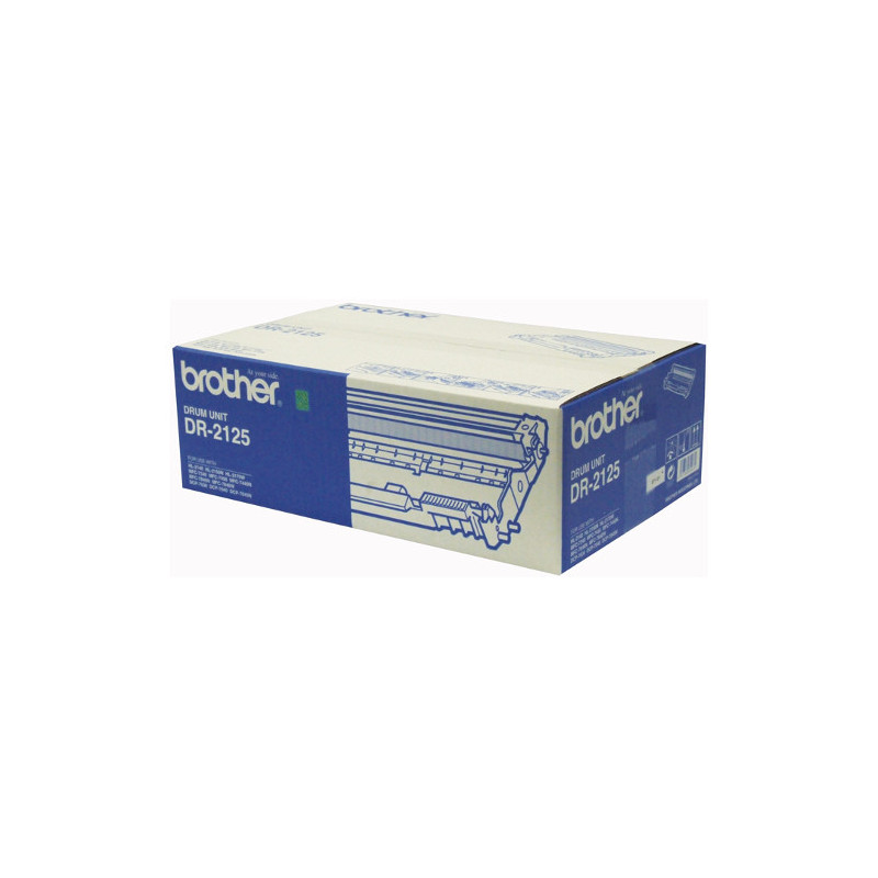 Brother DR-2125 Mono Laser Drum- DCP-7040, MFC-7340/7440N/7840W, HL-2140/2142/2150N/2170W- up to 12,000 pages