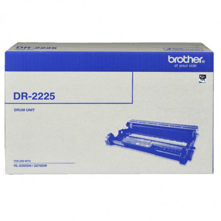 Brother DR-2225 Mono Laser Drum- HL-2130/2132/2240D/2242D/2250DN/2270DW, DCP-7055/7060D/7065DN, MFC-7360N/7362N/7460DN/7860DW