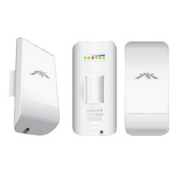 Ubiquiti Nanostation Loco M5 5GHz 802.11a/n MIMO Antenna, WiFi Wireless Outdoor CPE, 10  km - Includes PoE Adapter,