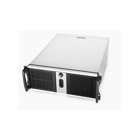 Chenbro RM42300 Black 4U Rackmount Case, No PSU, 2x USB 2.0, External 3x 5.25',Internal 4x 3.5', 1x Slim ODD Slot, 1x 120mm F
