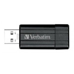 Verbatim Store'n'Go Pinstripe USB Drive 32GB USB Storage Drive Memory Stick (Black) 2 Years Limited Warranty