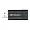 Verbatim Store'n'Go Pinstripe USB Drive 32GB USB Storage Drive Memory Stick (Black) 2 Years Limited Warranty