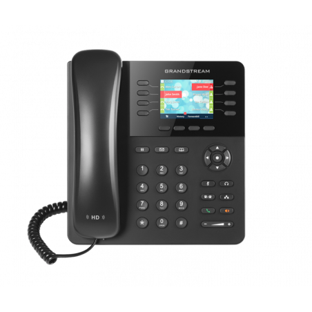 *LS* Grandstream GXP2135 8 Line IP Phone, 4 SIP Accounts, 320x240 Colour LCD Screen, HD Audio, Built-In Bluetooth, Powerable 