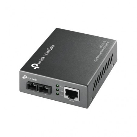 TP-Link MC110CS 10/100Mbps Single-Mode Media Converter Convert 100BASE-FX Fiber to 100Base-TX Copper Media Extends Fiber Dist