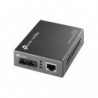 TP-Link MC110CS 10/100Mbps Single-Mode Media Converter Convert 100BASE-FX Fiber to 100Base-TX Copper Media Extends Fiber Dist