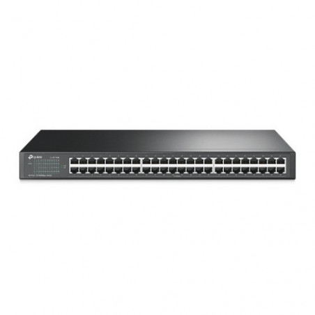 (E)(CH)TP-Link TL-SF1048 48-Port 10/100Mbps Rackmount Switch energy-efficient Supports MAC 19-inch rack-mountable steel case 