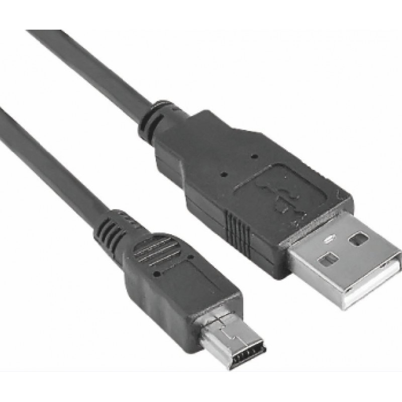Astrotek USB 2.0 Cable 30cm - Type A Male to Mini B 5 pins Male Black Colour RoHS