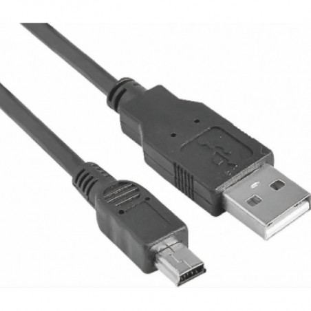 Astrotek USB 2.0 Cable 30cm - Type A Male to Mini B 5 pins Male Black Colour RoHS