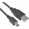 Astrotek USB 2.0 Cable 30cm - Type A Male to Mini B 5 pins Male Black Colour RoHS