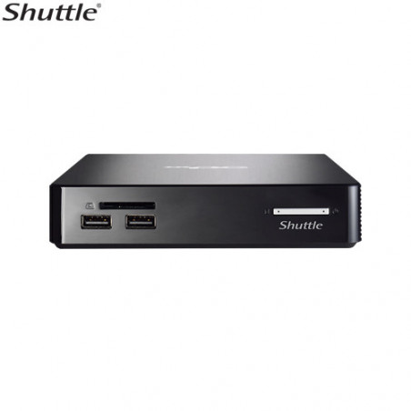 Shuttle NS02AV2 Mini PC 0.5L System-Rockchip RK3368, 2GB RAM, 16GB eMMC, LAN, 4xUSB, WIFI BT, VESA, HDMI, Android 8.1, Free D