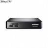 Shuttle NS02AV2 Mini PC 0.5L System-Rockchip RK3368, 2GB RAM, 16GB eMMC, LAN, 4xUSB, WIFI BT, VESA, HDMI, Android 8.1, Free D