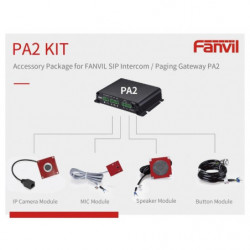 Fanvil PA2 Accessories Kit to suit IPF-PA2,  Official  Kit For Fanvil PA2 SIP Paging Gateway & Video Intercom.