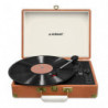 (LS) mbeat® Woodstock Retro Turntable Recorder with Bluetooth & USB Direct Recording - Built-in Dual Speakers, Aux-in-out, B