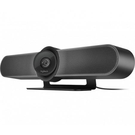 Logitech MeetUp 4K Conferencecam with 120-degree FOV & 4K Optics HD Video & Audio Conferencing Camera System for Small Meetin