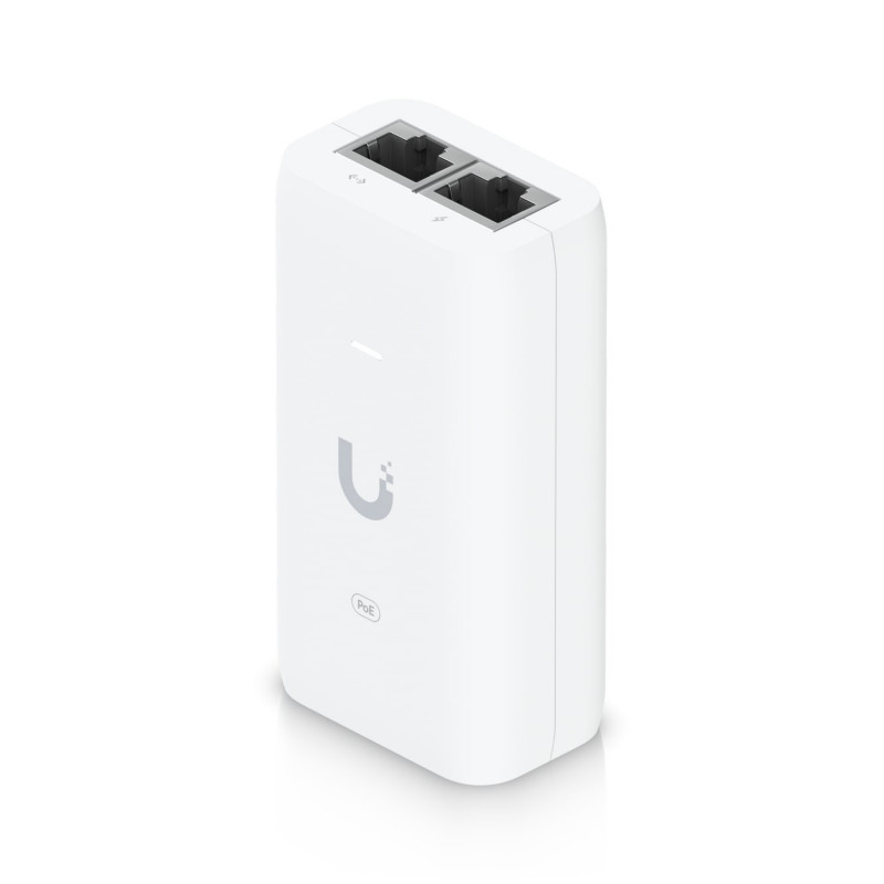Ubiquiti PoE 802.11AF Adapter, Up to 15W of PoE Output, RJ45 Data Input, AC Cable With Earth Ground, Compatible injector for 