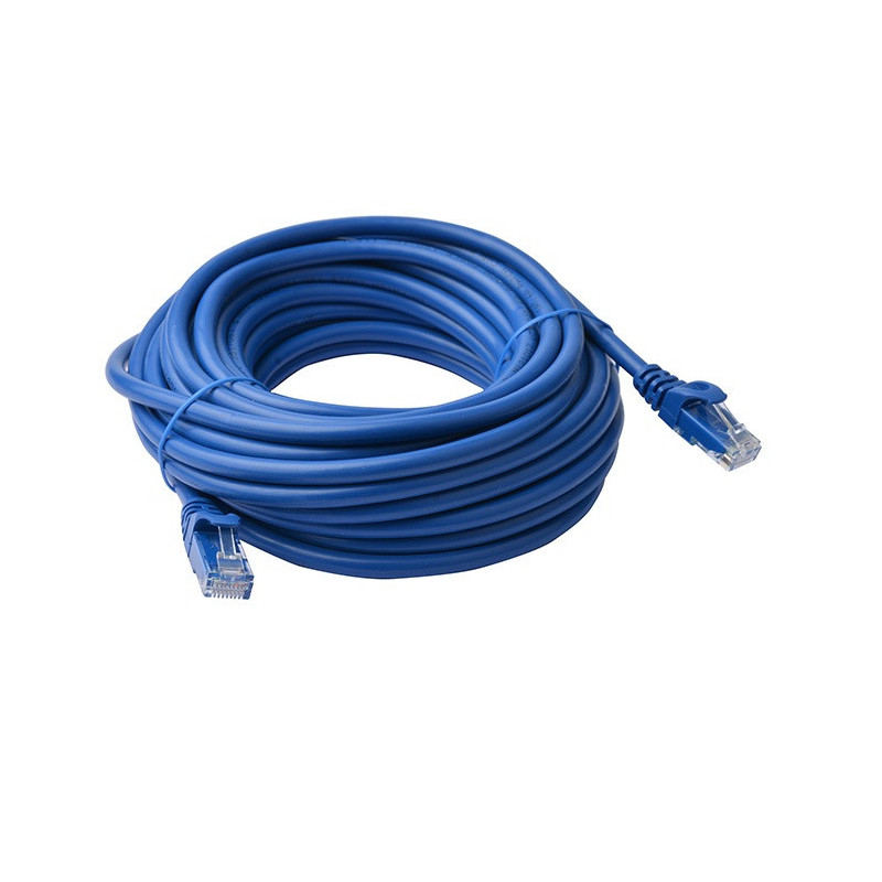 8Ware CAT6A Cable 15m - Blue Color RJ45 Ethernet Network LAN UTP Patch Cord Snagless