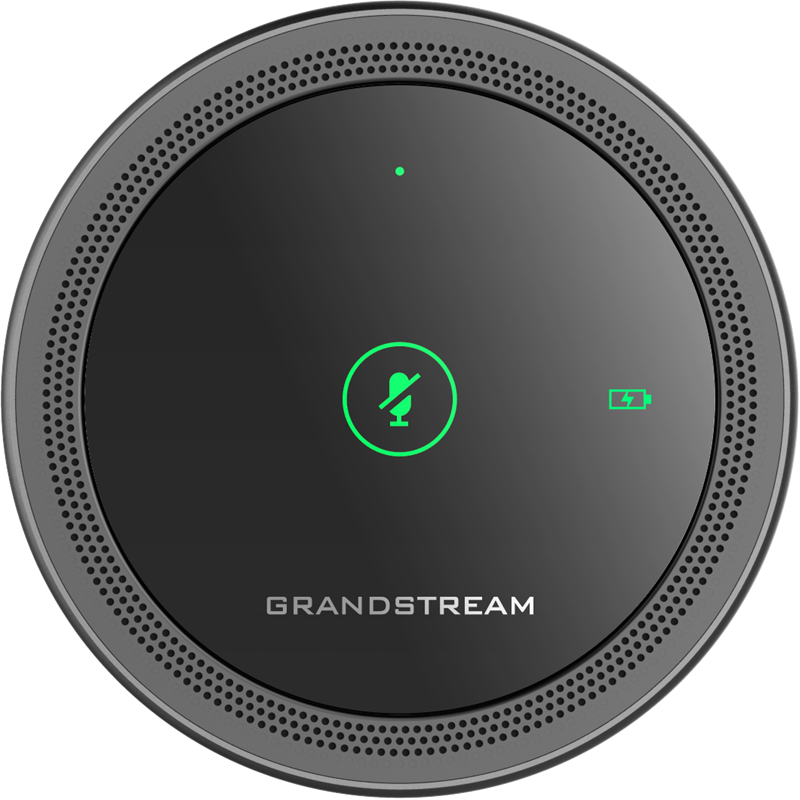 Grandstream GMD1208 Desktop Wireless Expansion Microphone, Bluetooth, 1500mA Li-ion Battery, 8 Omni Microphones, *LS*