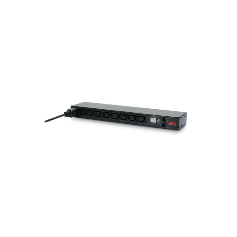 APC Netshelter Switched Rack PDU, 1U, 230V/10A C20 Cord Input, 8x IEC C13 Outlets