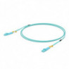Ubiquiti MultiMode 10 Gbps OM3 Duplex LC Cable, 2m Length, Single Unit,10 Gbps Throughput, LC-LC Connector,