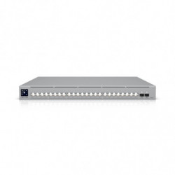 Ubiquiti Pro XG 24 PoE, Professional-grade, 24-port Layer 3 Etherlighting, PoE    Switch,(16) 10 GbE, (8) 2.5 GbE, (2) 25G SF