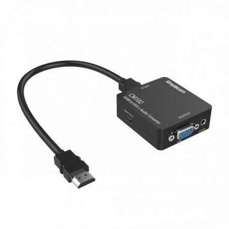 Simplecom CM102 HDMI to VGA   Audio 3.5mm Stereo Converter
