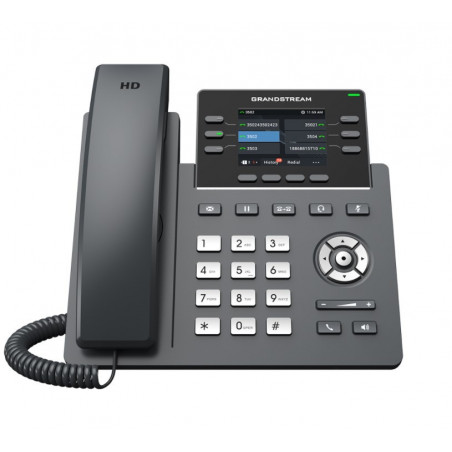 Grandstream GRP2613W 6 Lines, 6 SIP Accounts,  2.8 in scrn, PoE   GigE, Color, WiFi,  HD Audio,