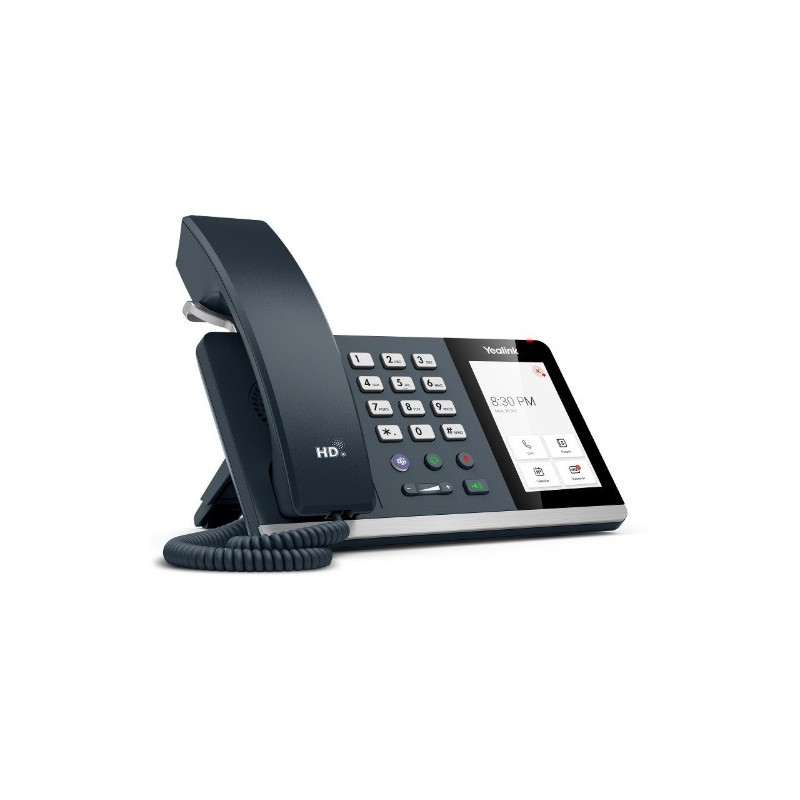 Yealink MP54 E2 Teams Android 13, Entry Level, Teams and Skype for Business Compatible, 4-inch Capacitive Touch Screen, HD Au